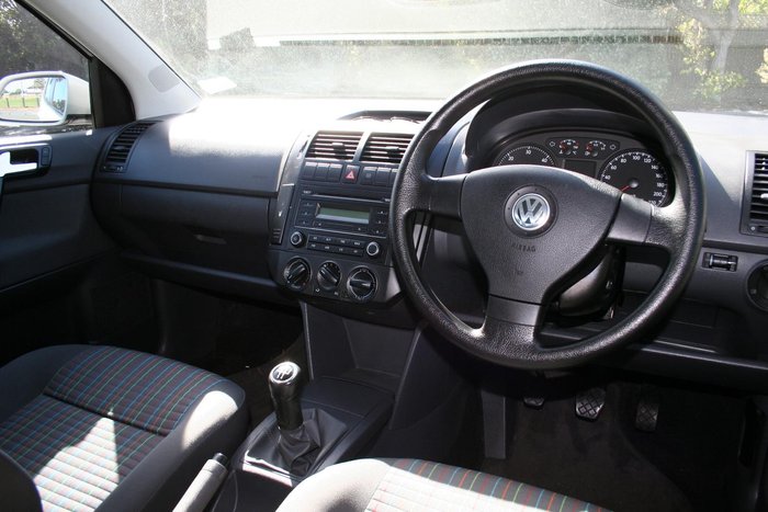 2008 Volkswagen Polo Pacific TDI 9N MY09 Candy White
