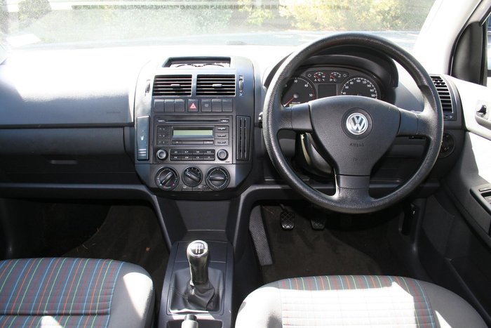 2008 Volkswagen Polo Pacific TDI 9N MY09 Candy White
