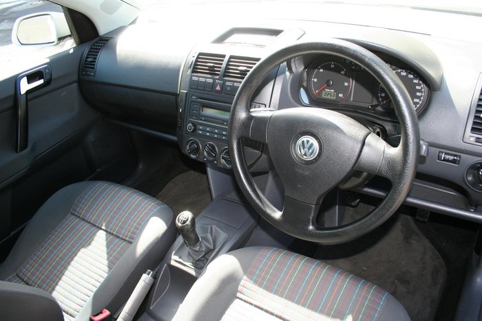 2008 Volkswagen Polo Pacific TDI 9N MY09 Candy White