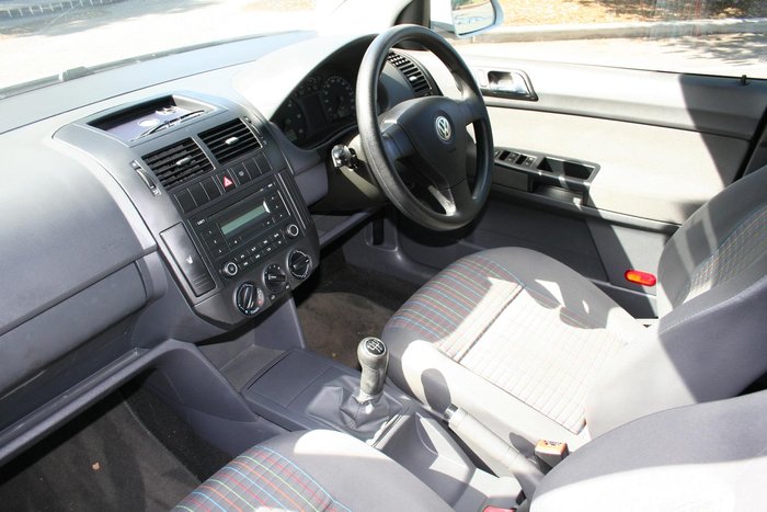 2008 Volkswagen Polo Pacific TDI 9N MY09 Candy White