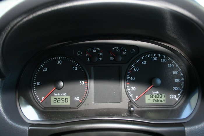 2008 Volkswagen Polo Pacific TDI 9N MY09 Candy White