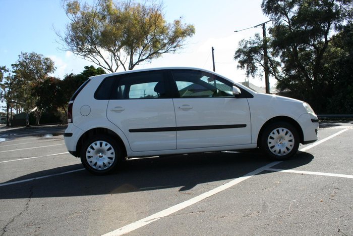 2008 Volkswagen Polo Pacific TDI 9N MY09 Candy White