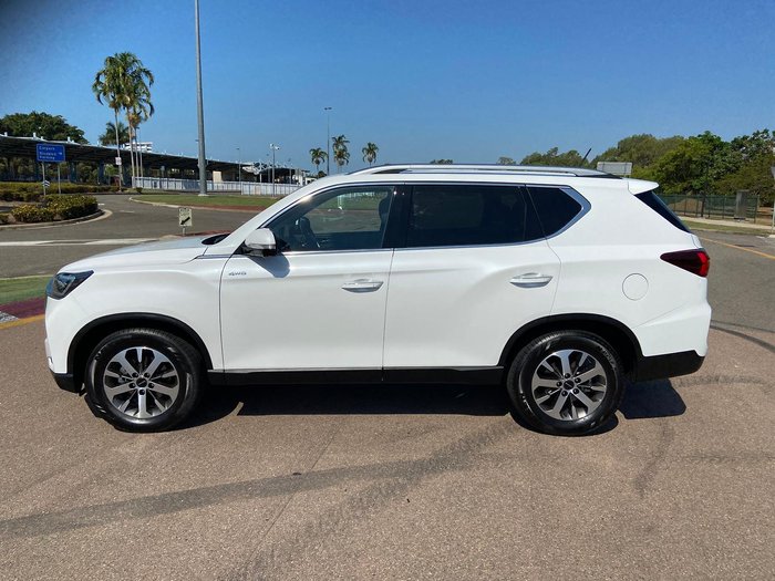 2025 KGM Rexton Ultimate Y461 MY26 4X4 Dual Range Pearl White