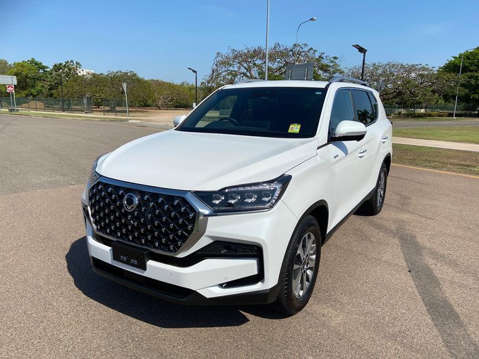 2025 KGM Rexton Ultimate Y461 MY26 4X4 Dual Range Pearl White