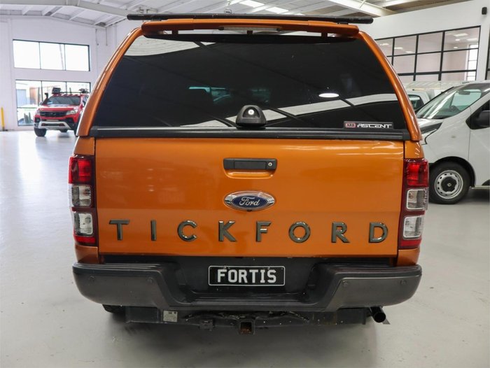 2016 Ford Ranger Wildtrak PX MkII 4X4 Dual Range Pride Orange