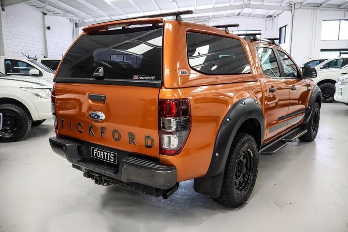2016 Ford Ranger Wildtrak PX MkII 4X4 Dual Range Pride Orange