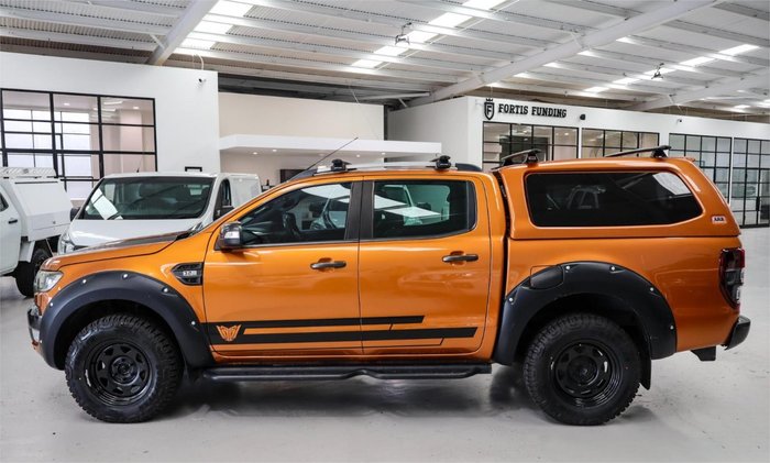 2016 Ford Ranger Wildtrak PX MkII 4X4 Dual Range Pride Orange