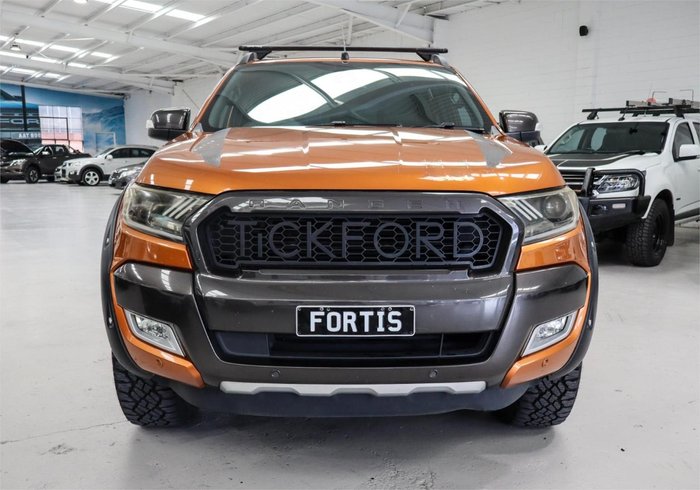 2016 Ford Ranger Wildtrak PX MkII 4X4 Dual Range Pride Orange