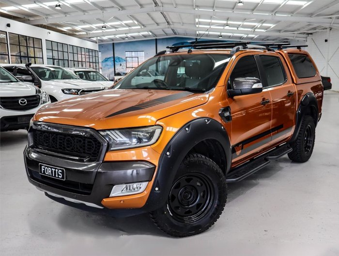 2016 Ford Ranger Wildtrak PX MkII 4X4 Dual Range Pride Orange