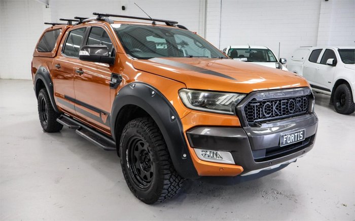 2016 Ford Ranger Wildtrak PX MkII 4X4 Dual Range Pride Orange