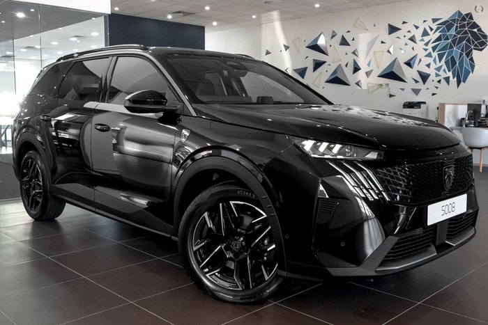 2025 Peugeot 5008 GT Premium Hybrid P74 MY25 Nera Black