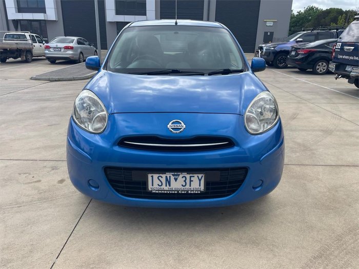 2011 Nissan Micra ST K13 New York Blue