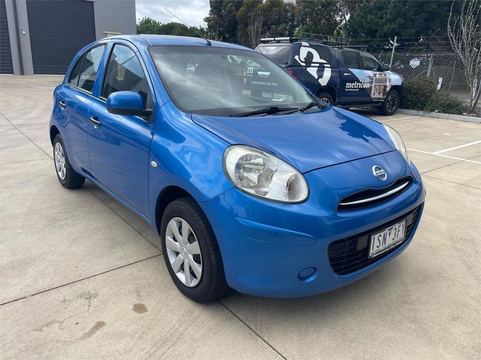 2011 Nissan Micra ST K13 New York Blue