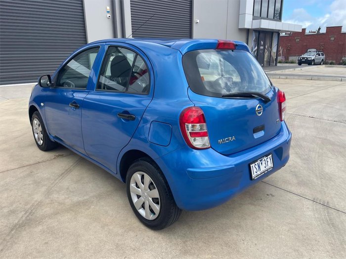 2011 Nissan Micra ST K13 New York Blue