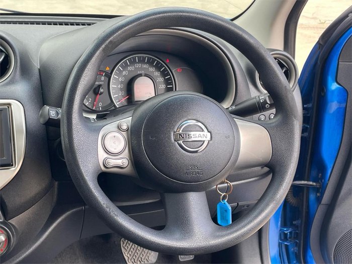 2011 Nissan Micra ST K13 New York Blue
