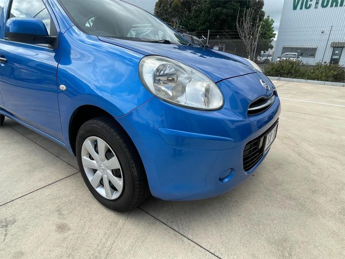 2011 Nissan Micra ST K13 New York Blue