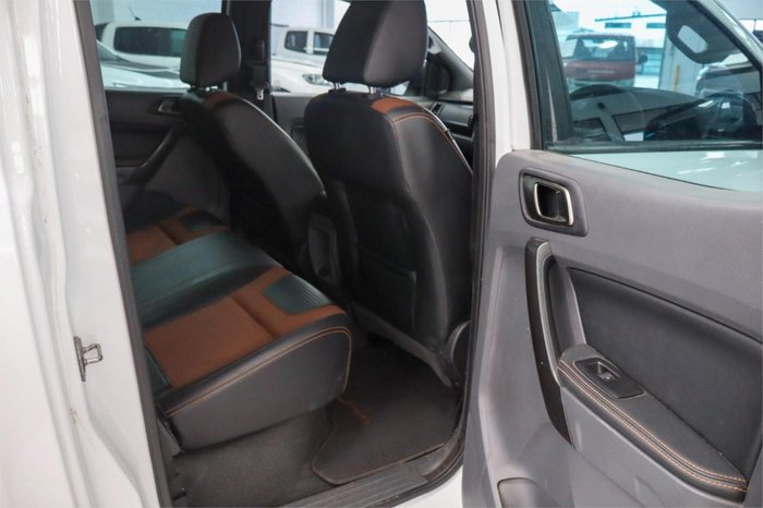 2017 Ford Ranger Wildtrak PX MkII 4X4 Dual Range Frozen White