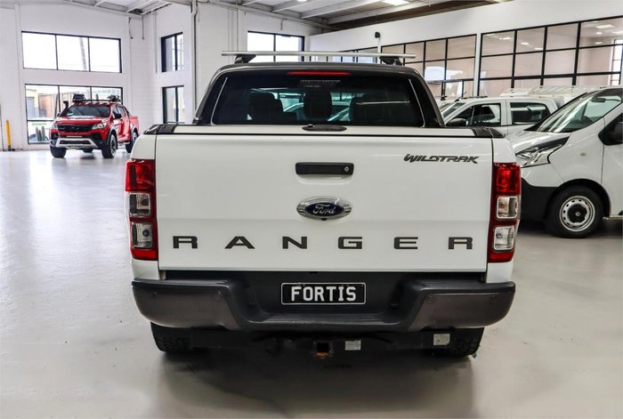 2017 Ford Ranger Wildtrak PX MkII 4X4 Dual Range Frozen White