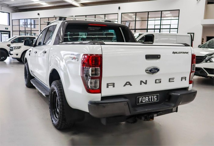 2017 Ford Ranger Wildtrak PX MkII 4X4 Dual Range Frozen White