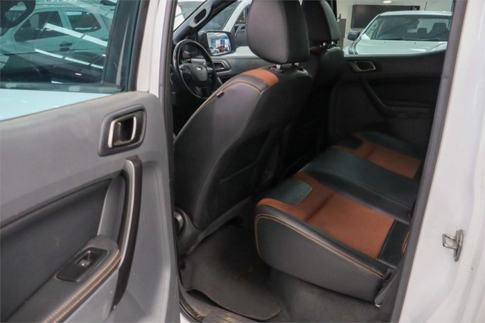 2017 Ford Ranger Wildtrak PX MkII 4X4 Dual Range Frozen White