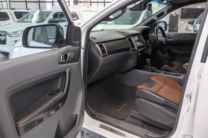 2017 Ford Ranger Wildtrak PX MkII 4X4 Dual Range Frozen White