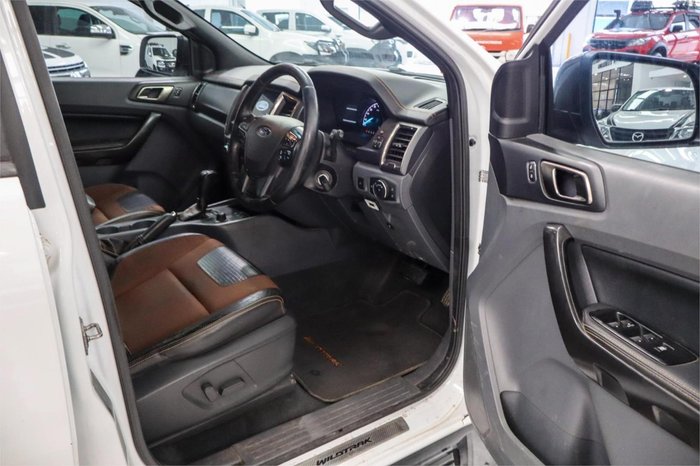 2017 Ford Ranger Wildtrak PX MkII 4X4 Dual Range Frozen White
