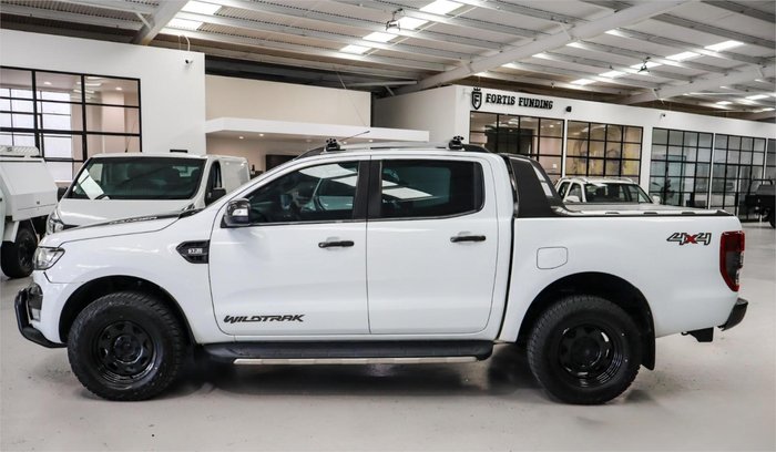 2017 Ford Ranger Wildtrak PX MkII 4X4 Dual Range Frozen White