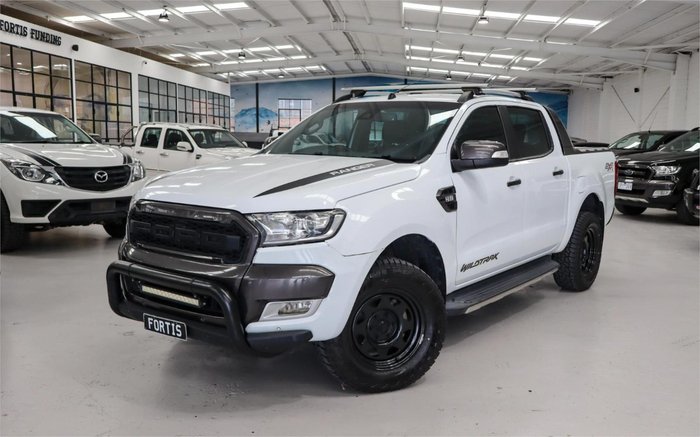 2017 Ford Ranger Wildtrak PX MkII 4X4 Dual Range Frozen White