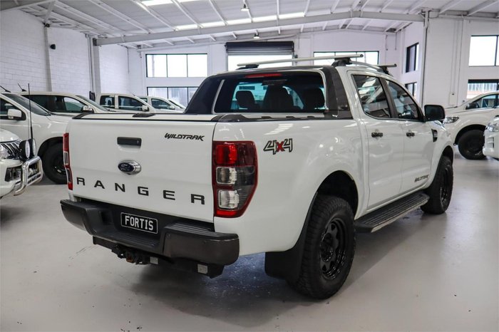 2017 Ford Ranger Wildtrak PX MkII 4X4 Dual Range Frozen White