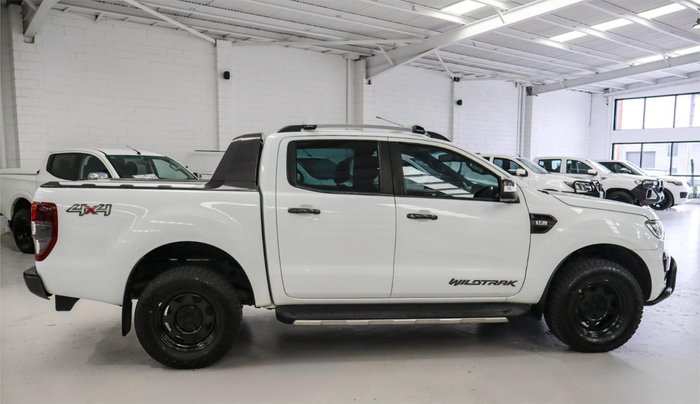 2017 Ford Ranger Wildtrak PX MkII 4X4 Dual Range Frozen White