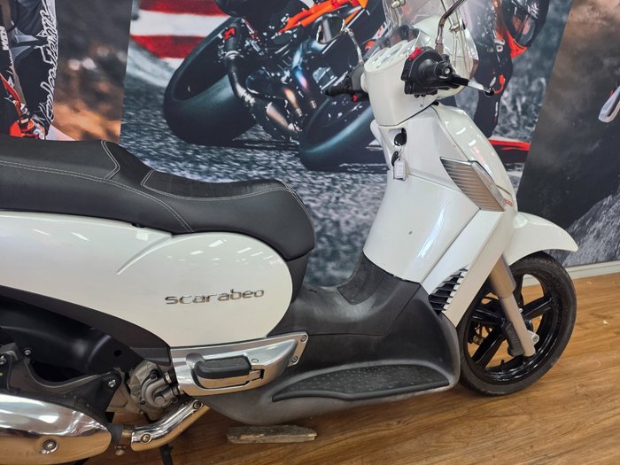 2012 APRILIA SCARABEO 300ie WHITE