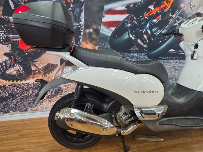2012 APRILIA SCARABEO 300ie WHITE