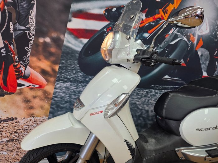 2012 APRILIA SCARABEO 300ie WHITE