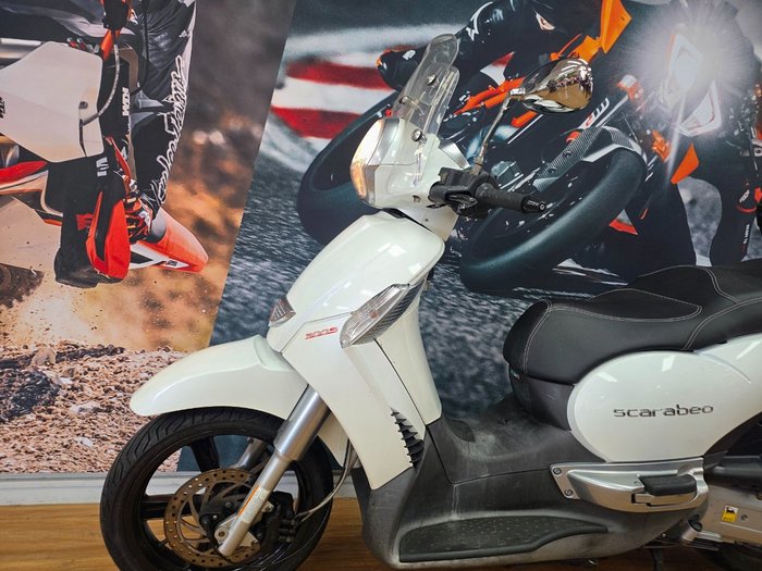2012 APRILIA SCARABEO 300ie WHITE