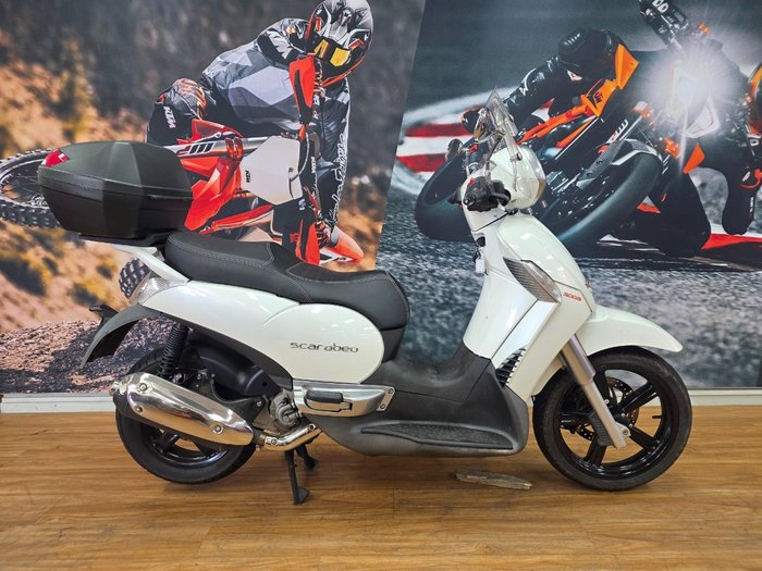 2012 APRILIA SCARABEO 300ie WHITE