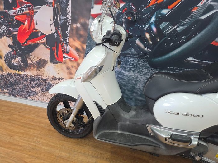 2012 APRILIA SCARABEO 300ie WHITE
