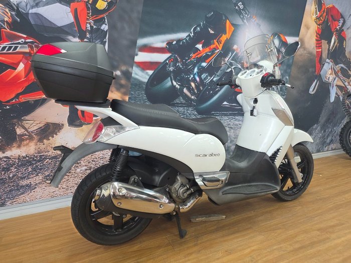 2012 APRILIA SCARABEO 300ie WHITE
