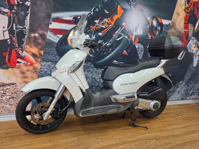 2012 APRILIA SCARABEO 300ie WHITE