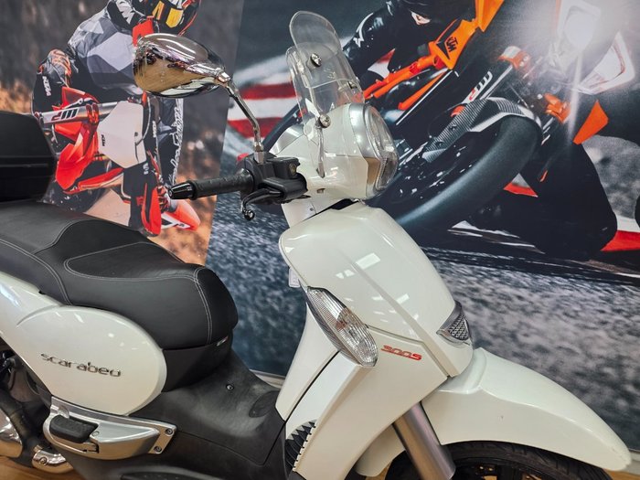 2012 APRILIA SCARABEO 300ie WHITE