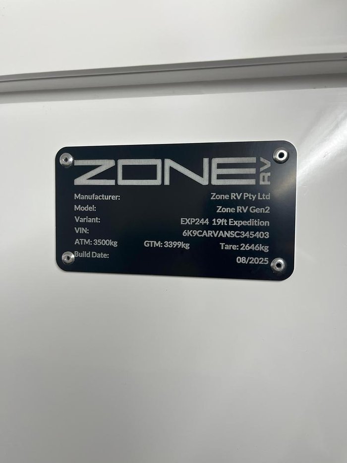 2025 Zone RV Expedition Hard Top