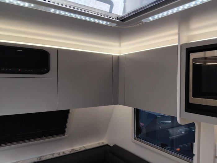 2025 New Age Caravans My25 Bigred Slideout Couples Van Full Ensuite Full Composite