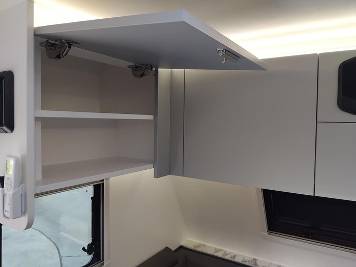 2025 New Age Caravans My25 Bigred Slideout Couples Van Full Ensuite Full Composite