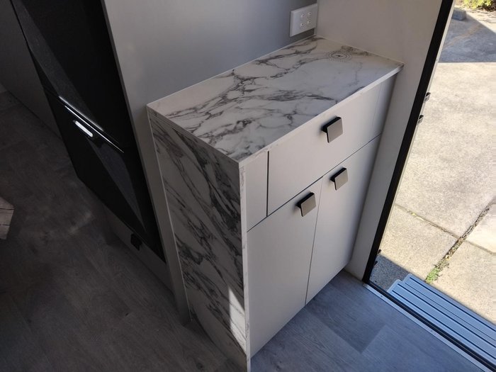 2025 New Age Caravans My25 Bigred Slideout Couples Van Full Ensuite Full Composite