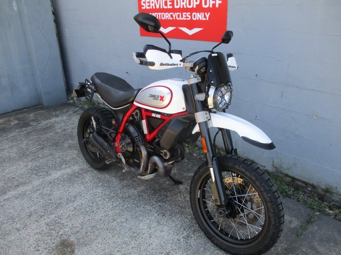 2019 DUCATI SCRAMBLER DESERT SLED WHITE
