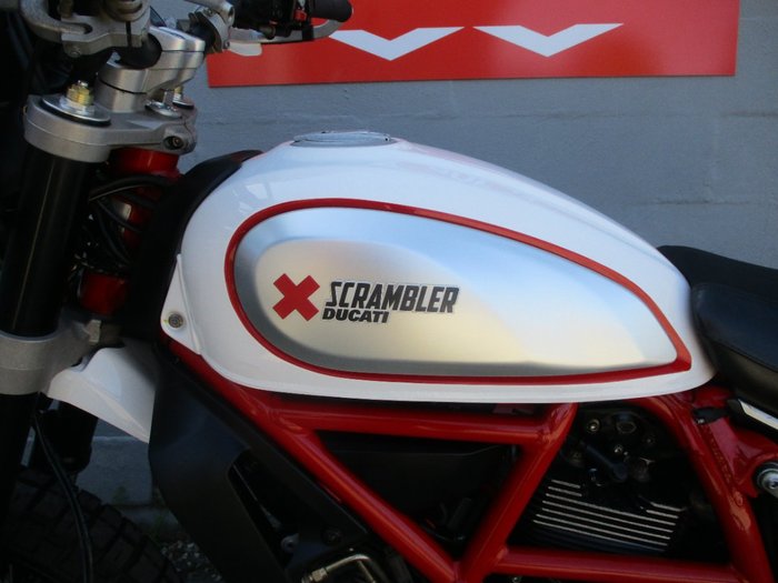2019 DUCATI SCRAMBLER DESERT SLED WHITE