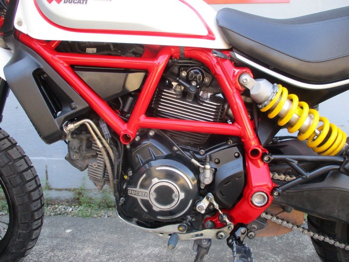 2019 DUCATI SCRAMBLER DESERT SLED WHITE