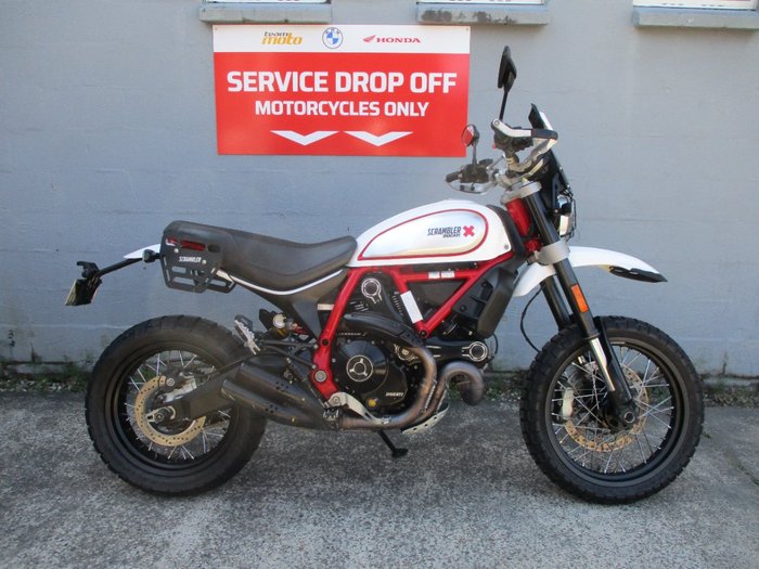 2019 DUCATI SCRAMBLER DESERT SLED WHITE
