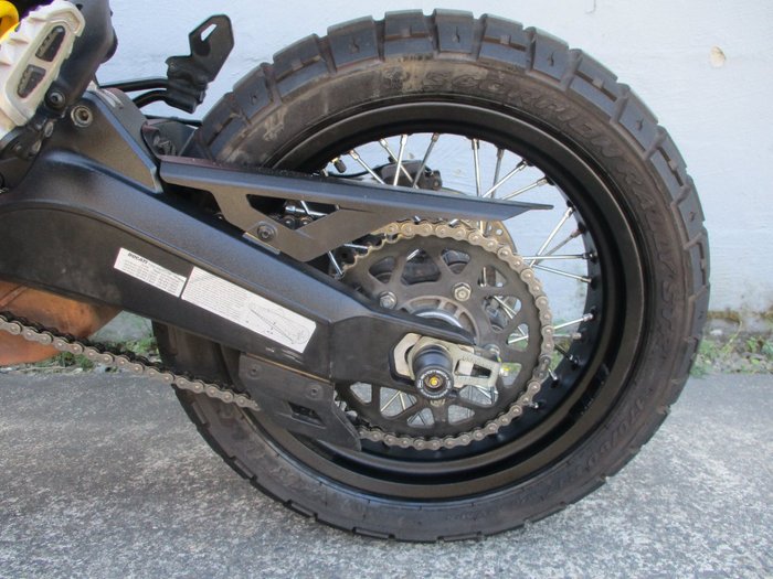 2019 DUCATI SCRAMBLER DESERT SLED WHITE