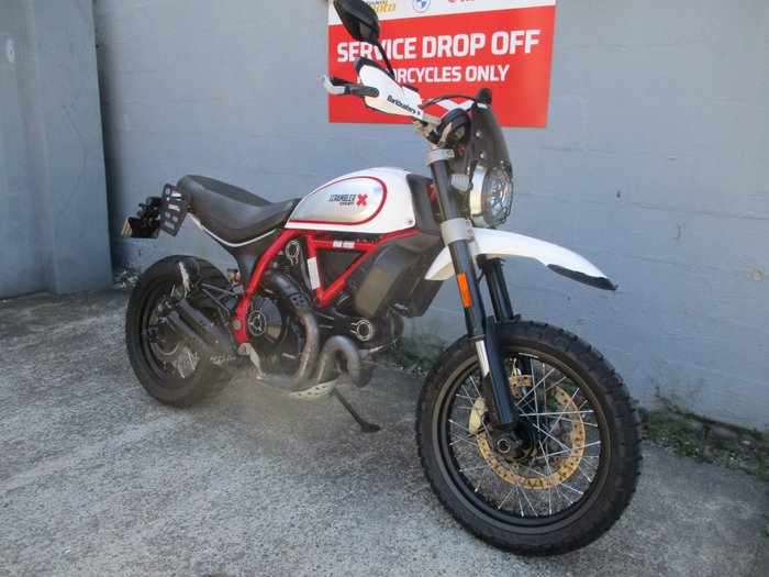 2019 DUCATI SCRAMBLER DESERT SLED WHITE