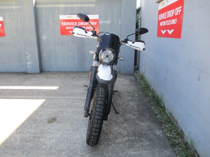 2019 DUCATI SCRAMBLER DESERT SLED WHITE